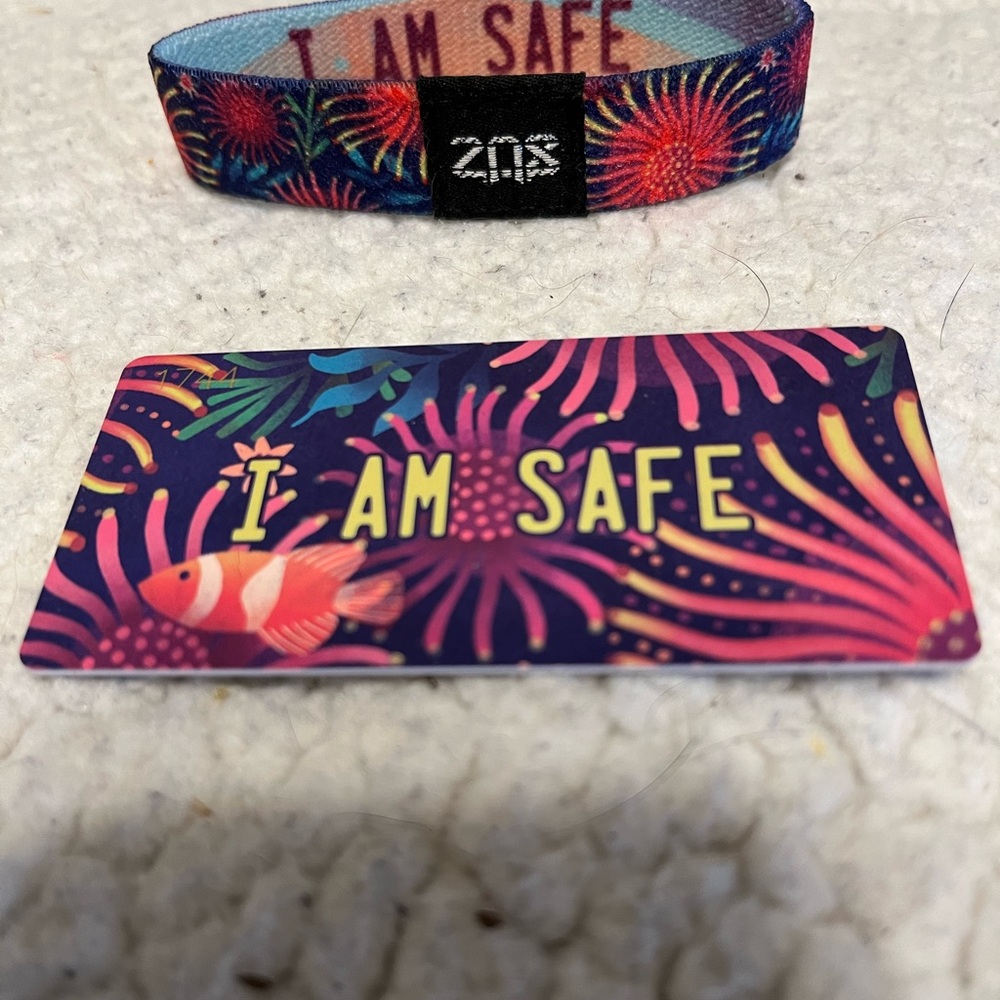 Zox bracelet - I am safe